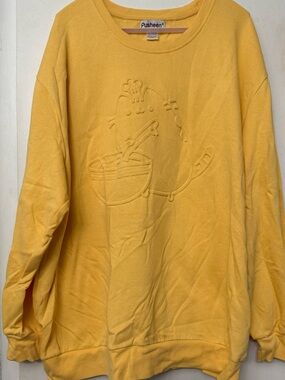 Pusheen Yellow Crewneck Sweatshirt 3X
